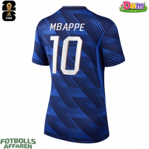Frankrike Kylian Mbappe #10 Hemmatröja Kvinnor VM 2026 Kortärmad